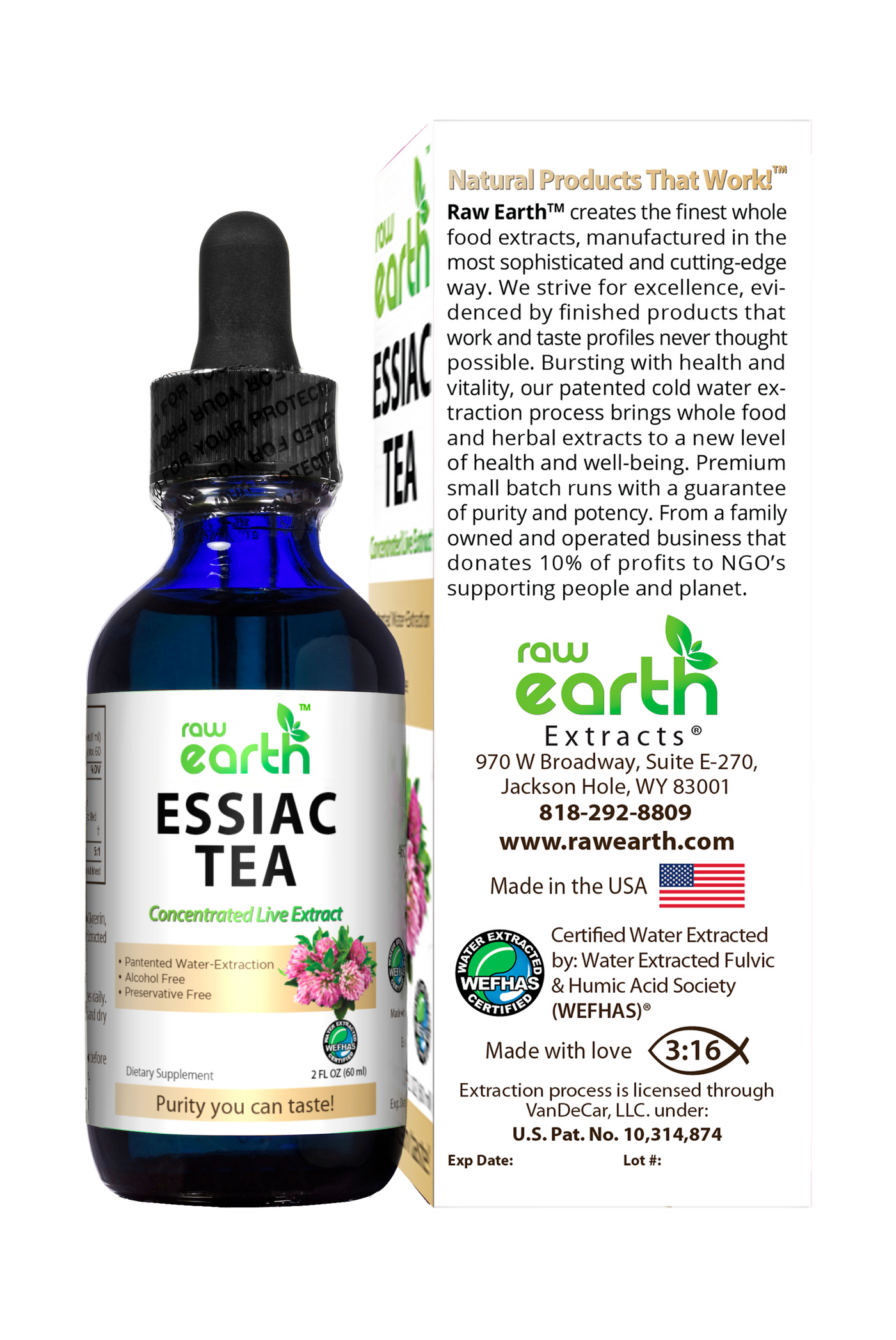 Essiac Tea Extract 2oz - Optimally Organic
