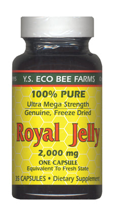 YS Eco Bee Farms Royal Jelly Capsules - Optimally Organic