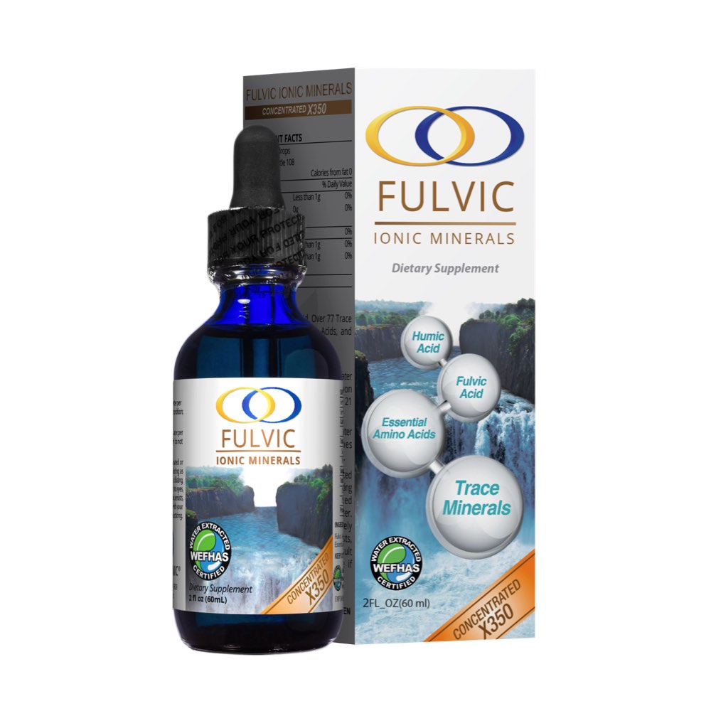 Water-Extracted Fulvic Acid® X350 - Optimally Organic