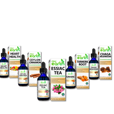 Raw Earth Extracts – Natural Herbal Liquid Supplements for Wellness
