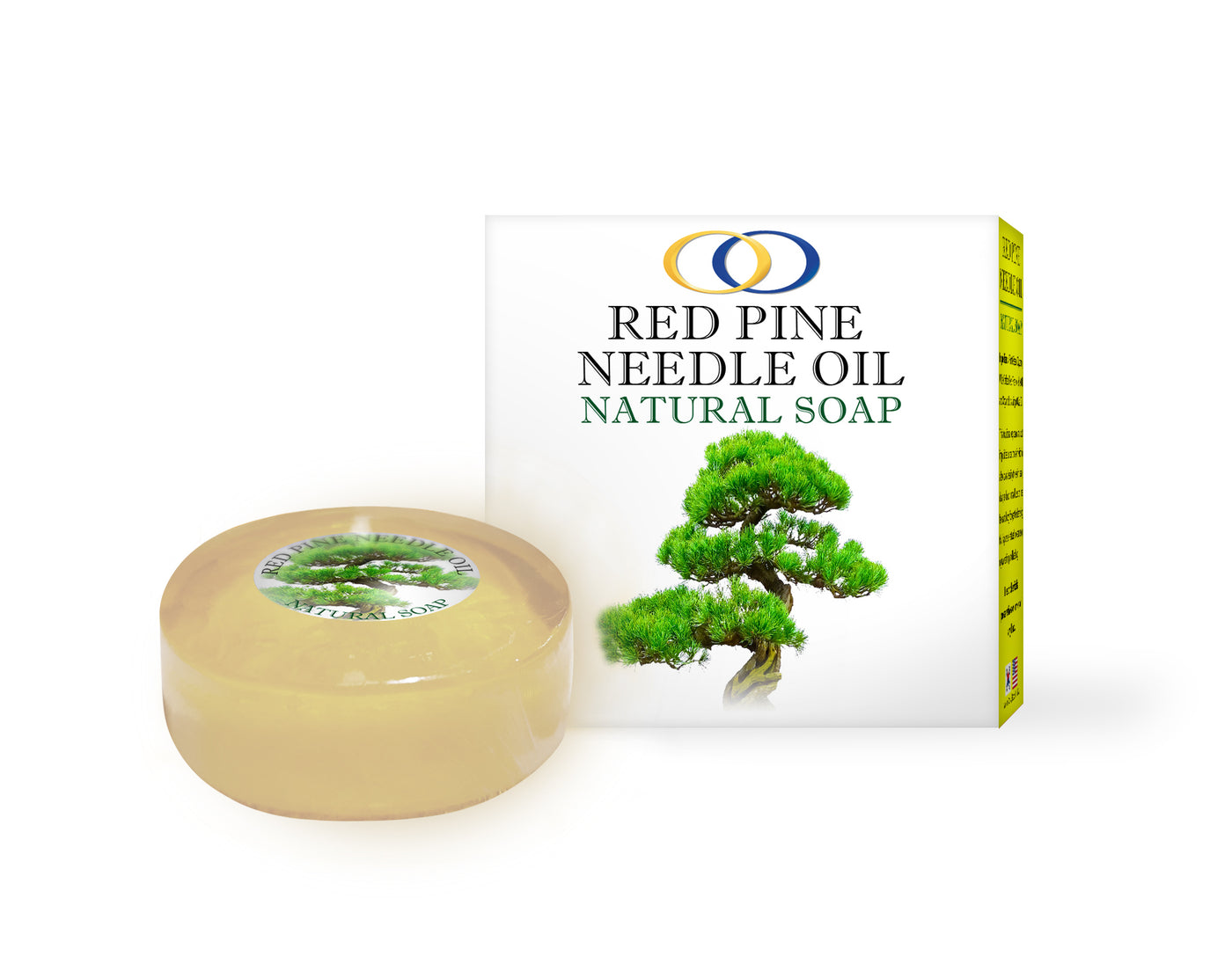 Red Pine Needle Oil - Glycerin Soap - Hand Poured in California - Optimally Organic