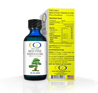 Red Pine Needle Oil 2oz - Optimally Organic