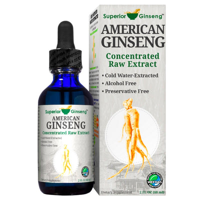 American Ginseng Extract 2oz - Optimally Organic