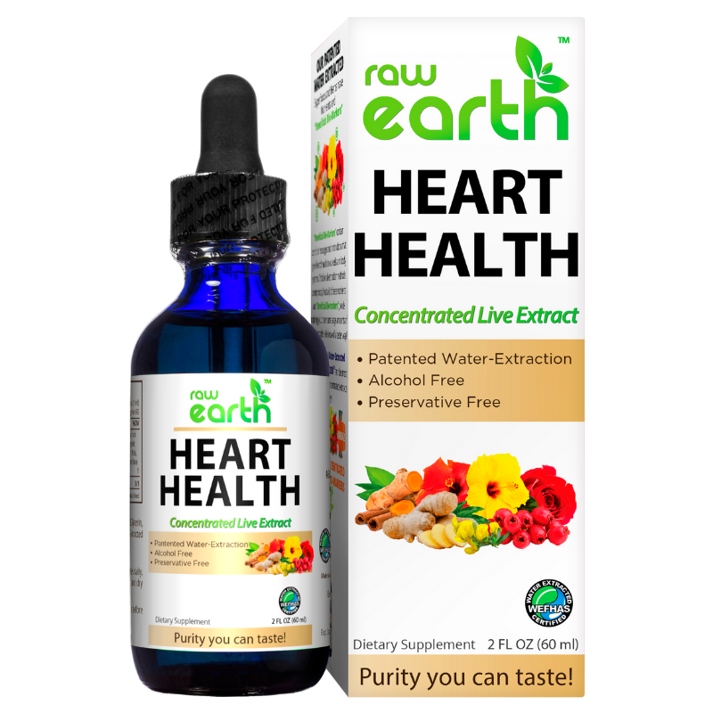 Raw Earth Heart Health Extract 2oz - Optimally Organic