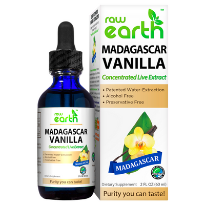 Raw Earth Organic Madagascar Vanilla Extract 2oz - Optimally Organic