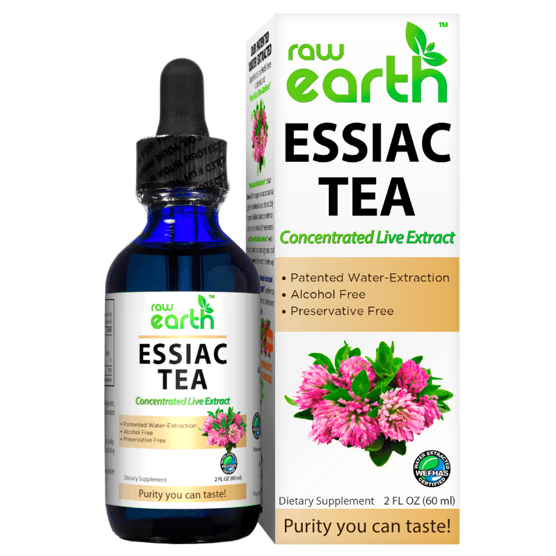 Raw Earth Essiac Tea Extract 2oz - Optimally Organic