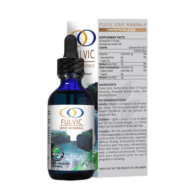 Water-Extracted Fulvic Acid® X200 - Optimally Organic