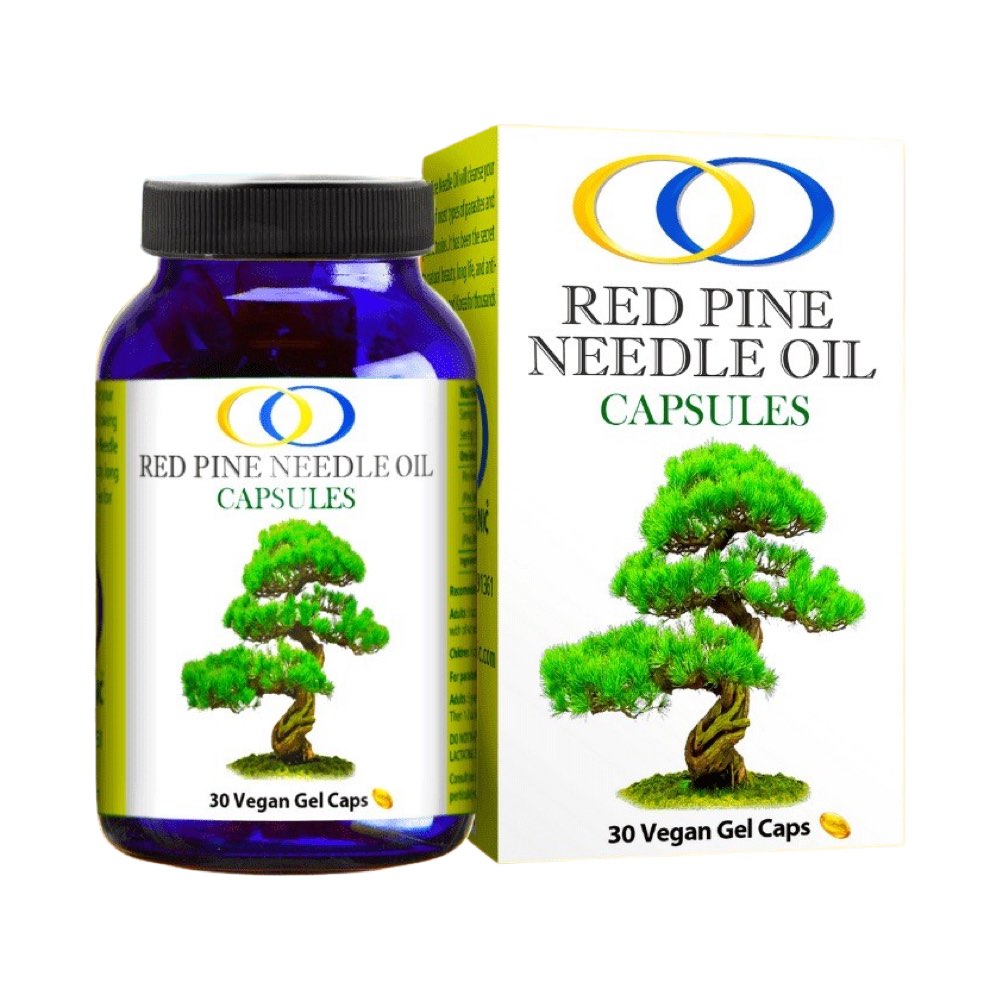 Red Pine Needle Oil - Vegan Caps - 30 Count - Optimally Organic