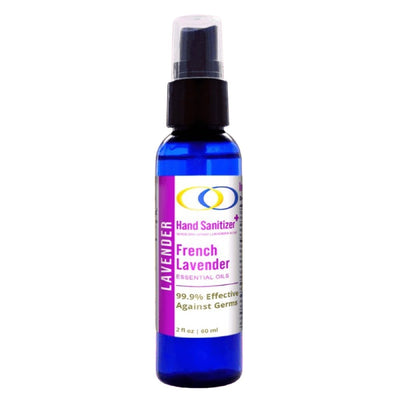 Hand Sanitizer Spray (French Lavender 2 oz) - Optimally Organic
